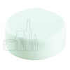 48-485 P/P White Smooth Flip Top Spice Hole Shaker Closure with Heat Induction Liner(1000/case) alternate view