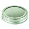 Silver Metal Lid 70-400 with standard plastisol liner(1140/case)