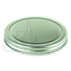 Silver Metal 70-400 Lid with standard plastisol liner (1140/case)
