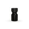 30ML Stubby Aviator CR Shot Bottle with Friction Fit Closure & Tamper break-off band (Opaque Black Bottle with Opaque Black Closure) - 800/case alternate view