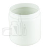 8oz White HDPE Plastic 27G PCR Jar with 70-400 Neck Finish (320/case)