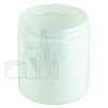 19oz White PET Plastic Straight Sided Jar 89-400 Neck Finish (Tray Packs)