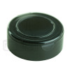 48-485 P/P Black Smooth Flip Top Spice Hole Shaker Closure with Heat Induction Liner(1100/case) alternate view