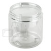 8oz Clear PET Plastic Straight Sided Jar 70-400 Neck Finish(320/case)