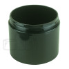 4oz Black PP Double Wall Straight Base Jar with 70-400 Neck Finish (240/case)