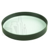 110-400 Black Smooth Skirt PP Plastic Continuous Thread Lined Closure - FS5-10 Universal Heat Liner - 216/case alternate view