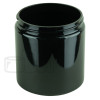 8oz Black PET Plastic Straight Sided Jar 70-400 Neck Finish (260/case)