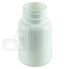 75cc White HDPE Plastic Packer Bottle 33-400 - 855/case