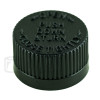 20-400 Black PP Plastic Child Resistant Closure - Pressure Seal Liner (5000/case)