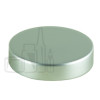 Stock matte silver cap for 50ml glass jar