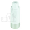 Stock bulk pack 15ml SAN airless bottle, white body
