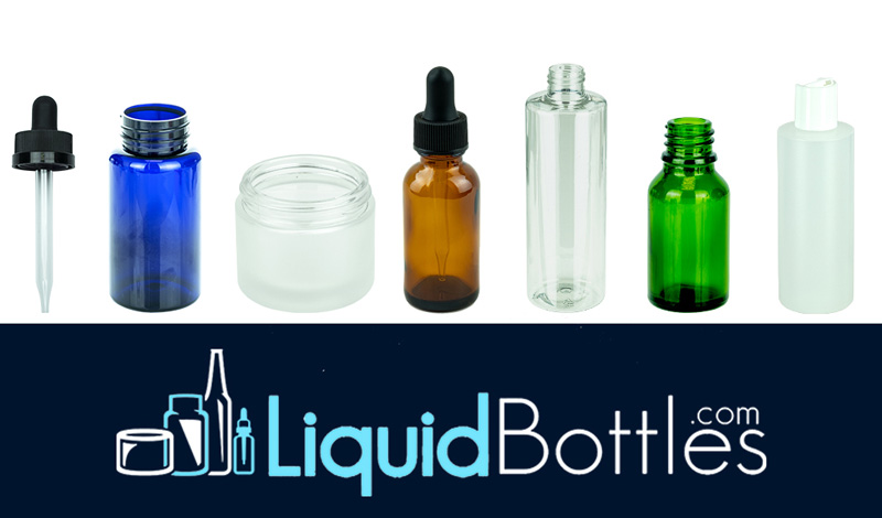 60ml Clear Glass Euro Round Bottle 18-415 - Liquid Bottles LLC