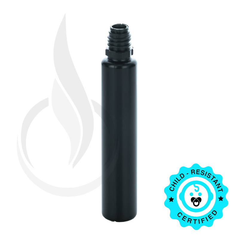 30 ML LDPE Plastic BLACK UNICORN PLASTIC BOTTLE(2500/case)