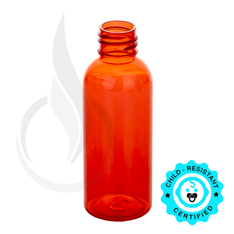 2oz Red Cosmo Round PET Bottle 20-410(780/cs)