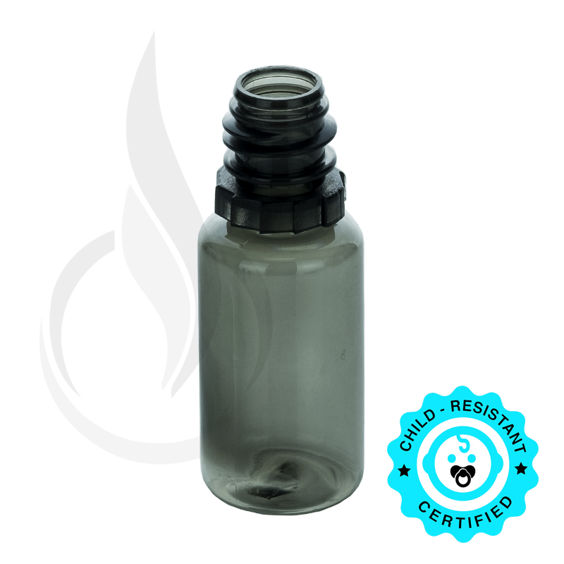 10 ML PET Plastic SMOKE BLACK PLASTIC BOTTLE(5000/case)