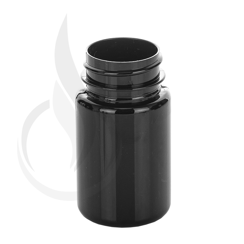 60cc Dark Amber PET Plastic Packer Bottle 33-400