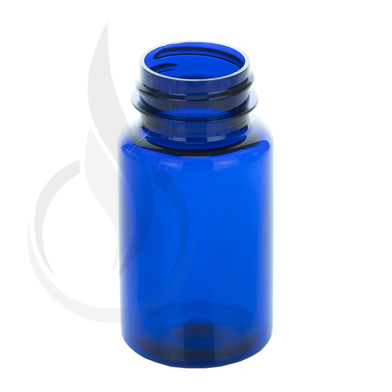 75cc Cobalt Blue PET Packer Bottle 33-400
