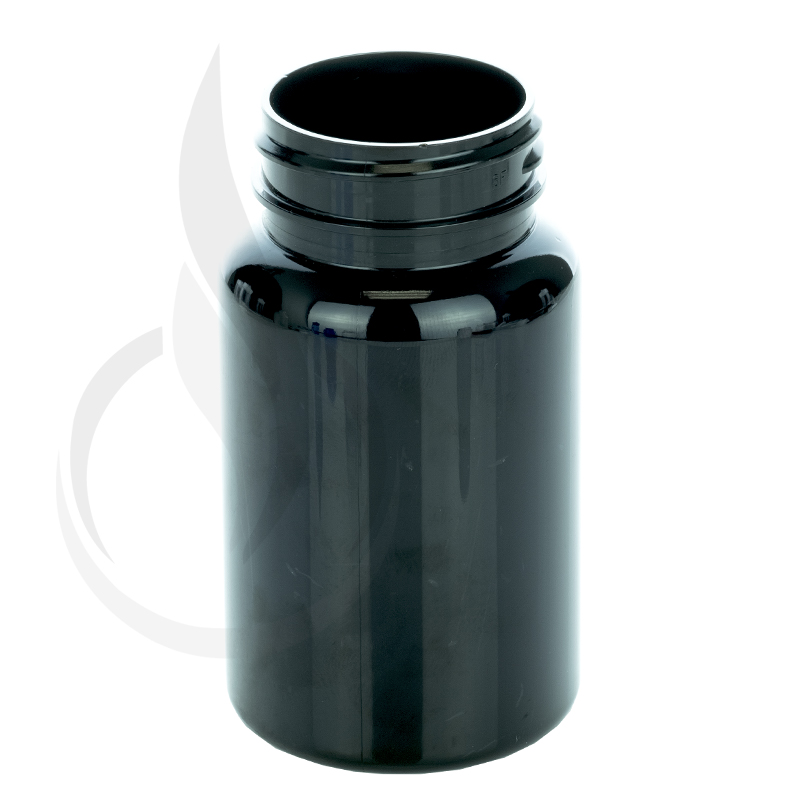 100cc Dark Amber PET Packer Bottle 38-400