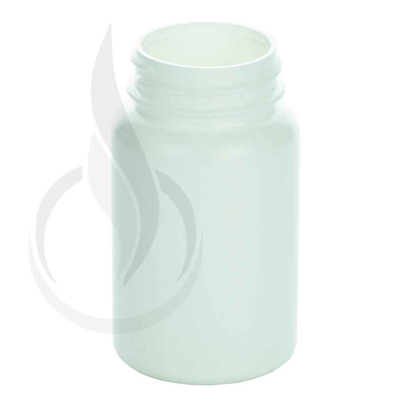 100cc White HDPE Packer Bottle 38-400