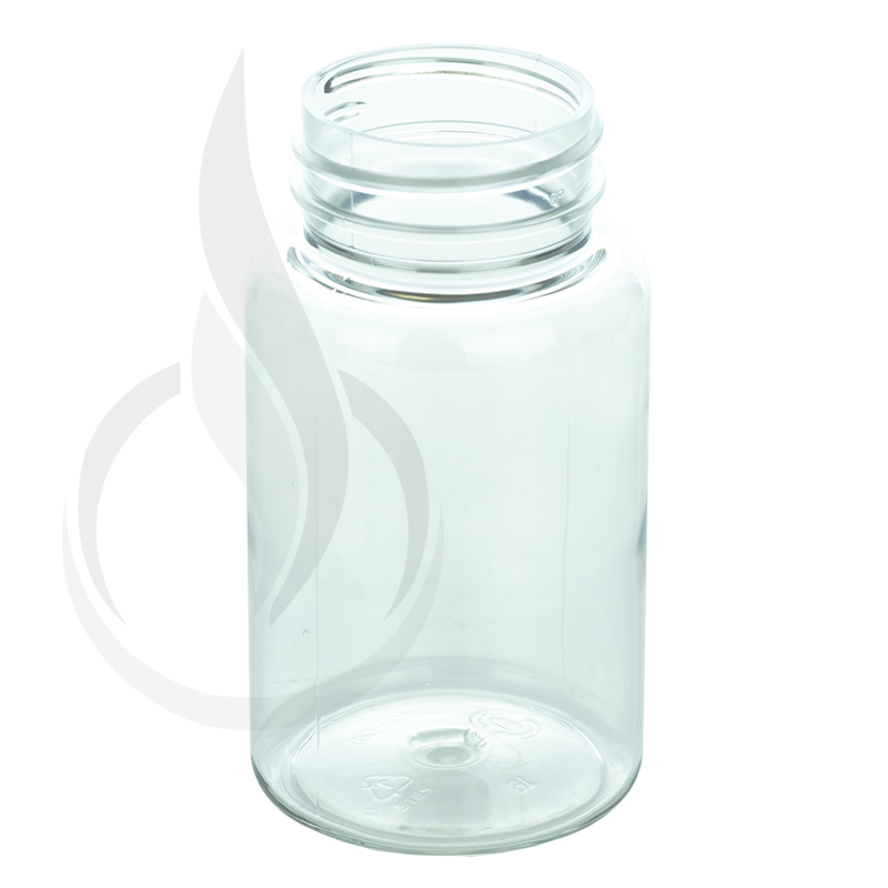 120cc Clear PET Plastic Packer Bottle 38-400