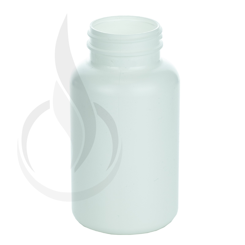 200cc White HDPE Packer Bottle 38-400