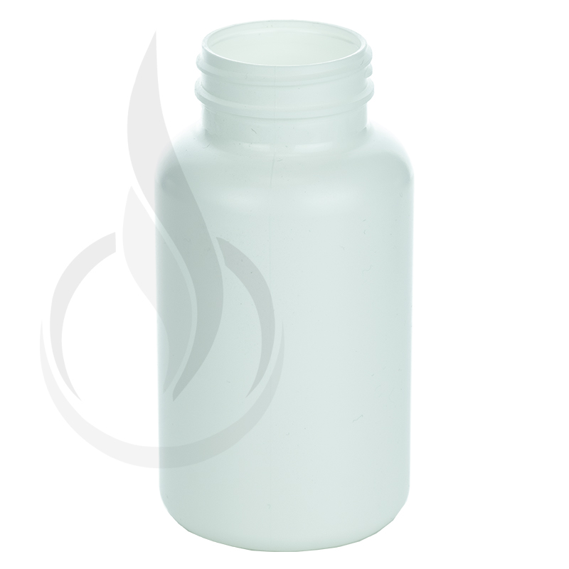 300cc White HDPE Packer Bottle 45-400