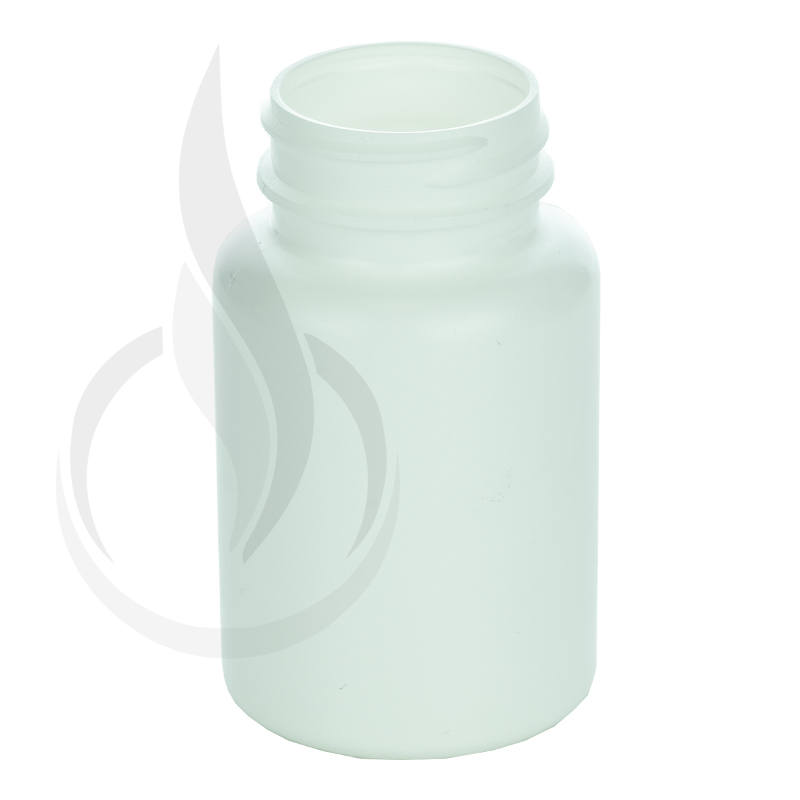 120cc White HDPE Packer Bottle 38-400