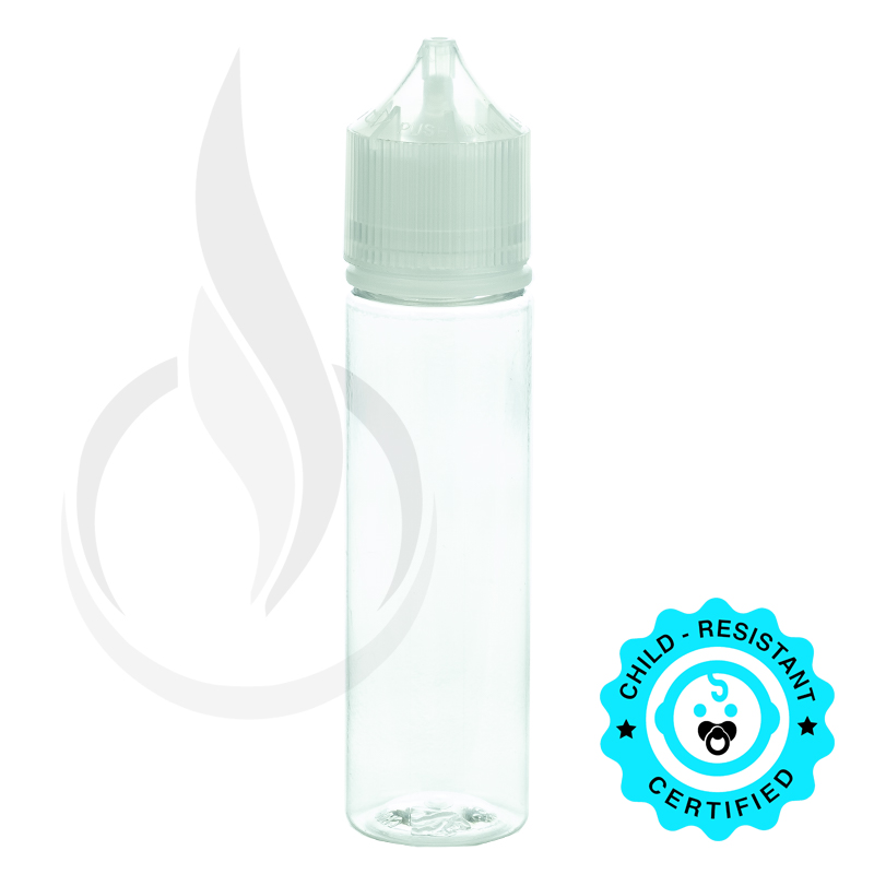 60ml - 60ml - Helix bottle - Clear Cap