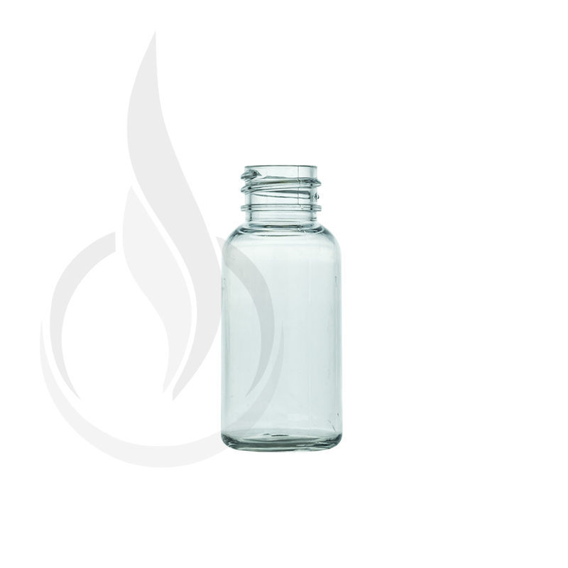 30ml Amber Boston Round PET Plastic Bottle 20-410