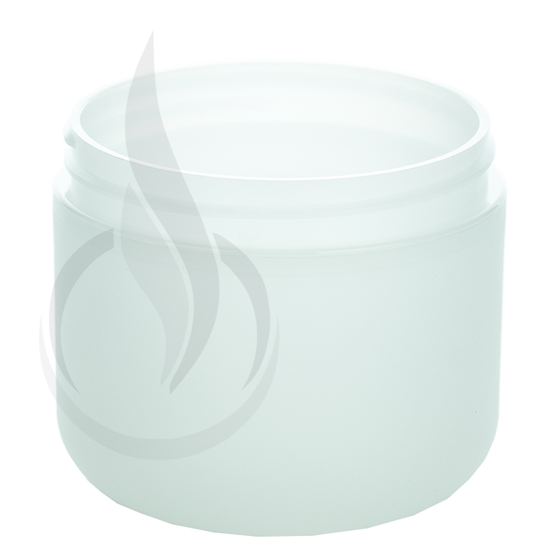 4oz Round Base Frosted PP/PS Double Wall Jar - 70-400