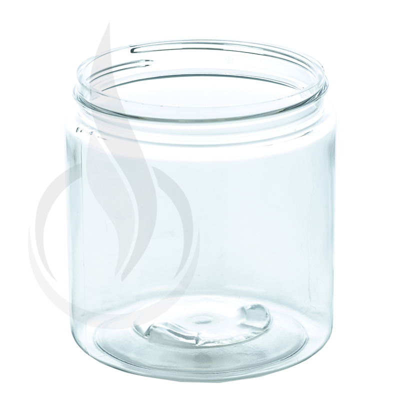 8oz PET Plastic SS Jar - Amber - 70-400