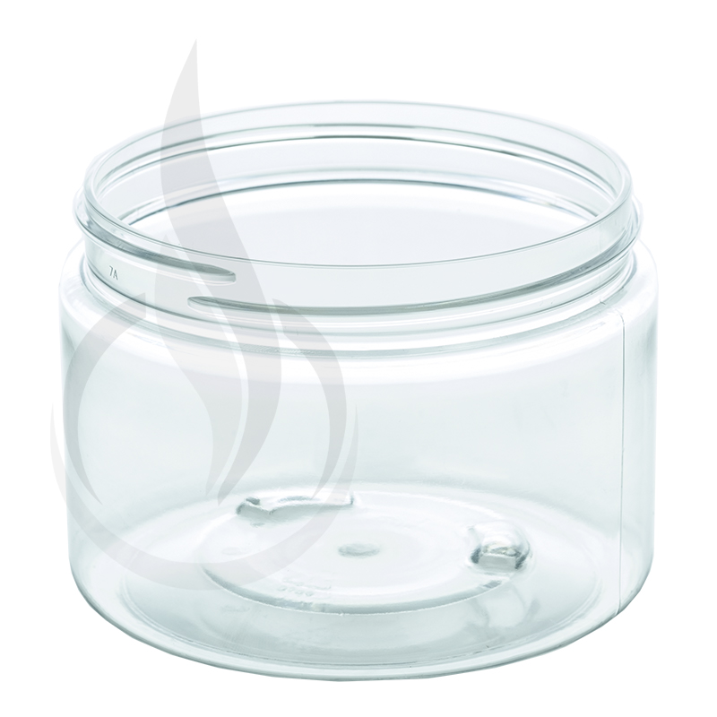 12oz PET Plastic SS Jar - Clear - 89-400