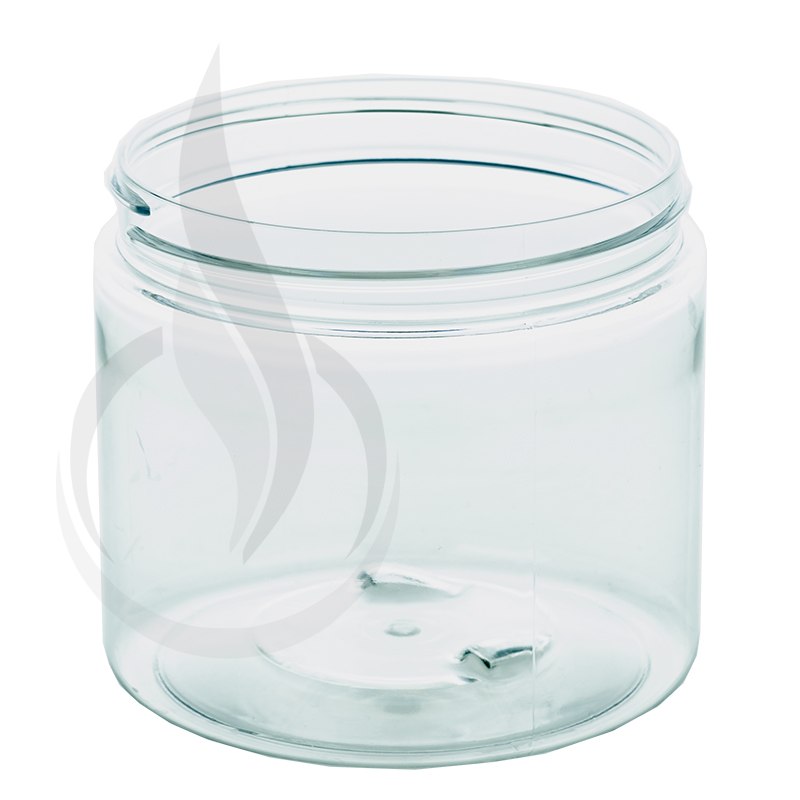 16oz PET SS Jar - Clear - 89-400