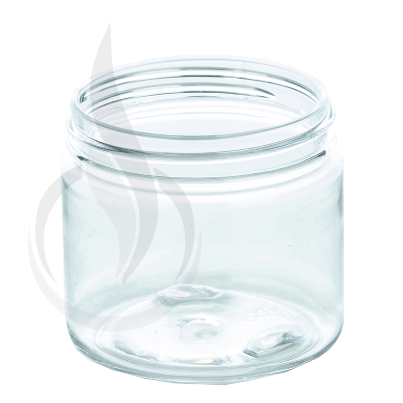 2oz PET SS Jar - Clear - 48-400
