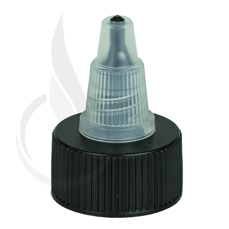 Twist Cap Black/Clear 20410 Liquid Bottles LLC