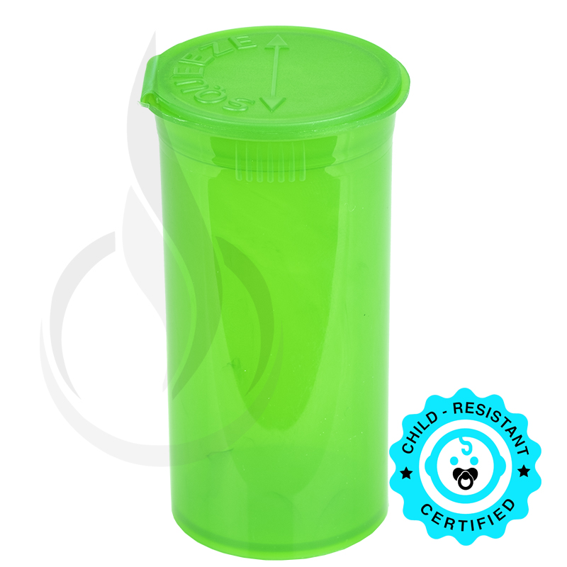 PHILIPS RX® Pop Top Bottle - Green - 13 Dram(315/case)