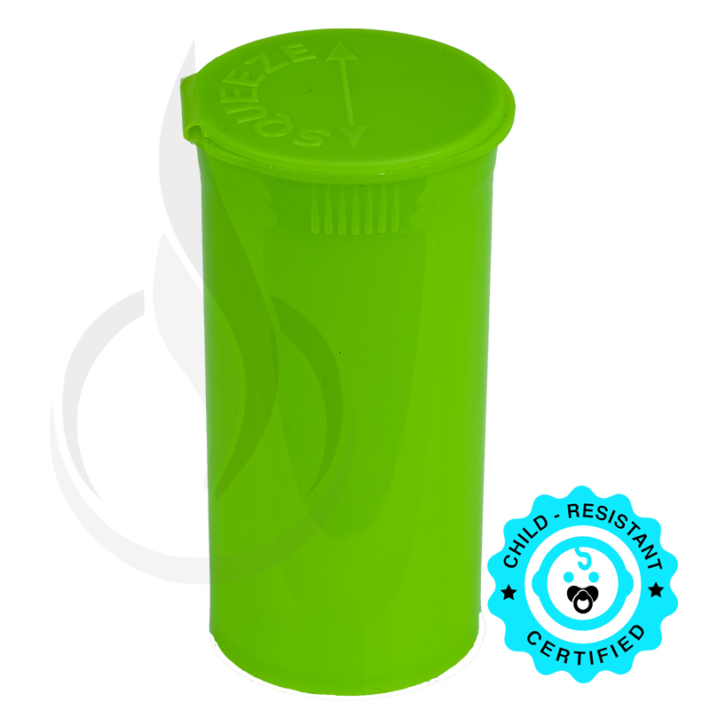 PHILIPS RX® Pop Top Bottle - Lime - 13 Dram