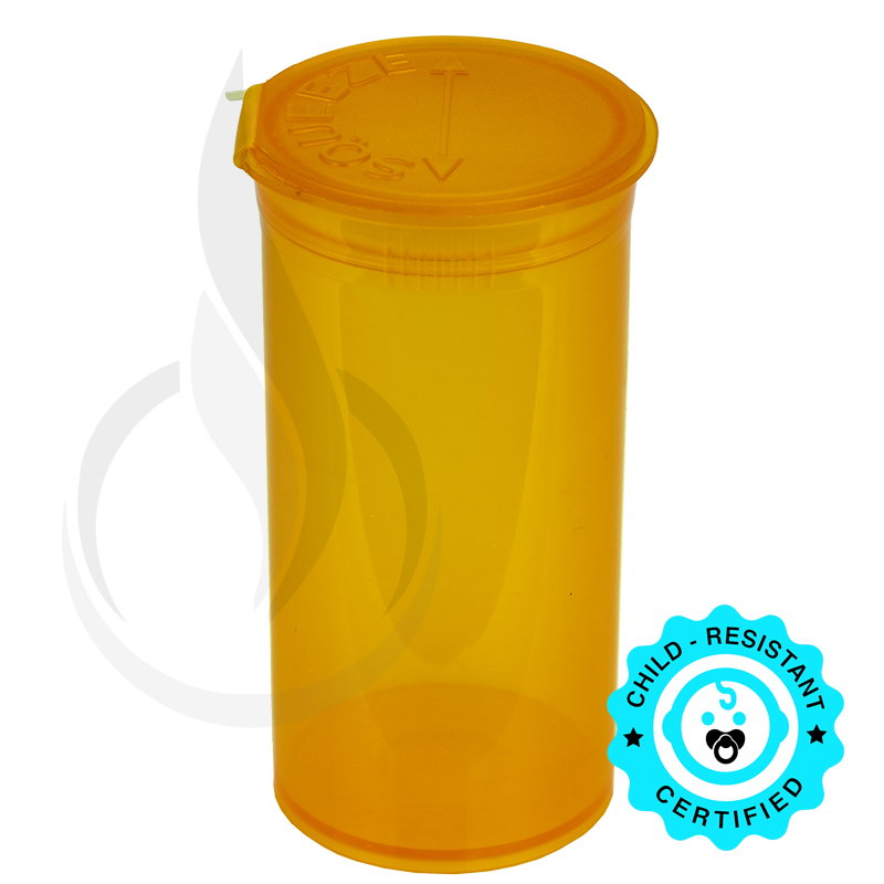 PHILIPS RX® Pop Top Bottle - Orange - 13 Dram