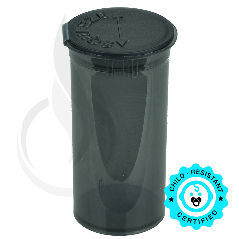 PHILIPS RX® Pop Top Bottle - Smoke Black - 13 Dram