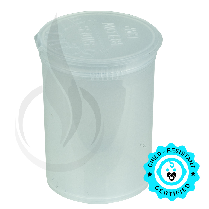 PHILIPS RX® Pop Top Bottle - Clear - 30 Dram