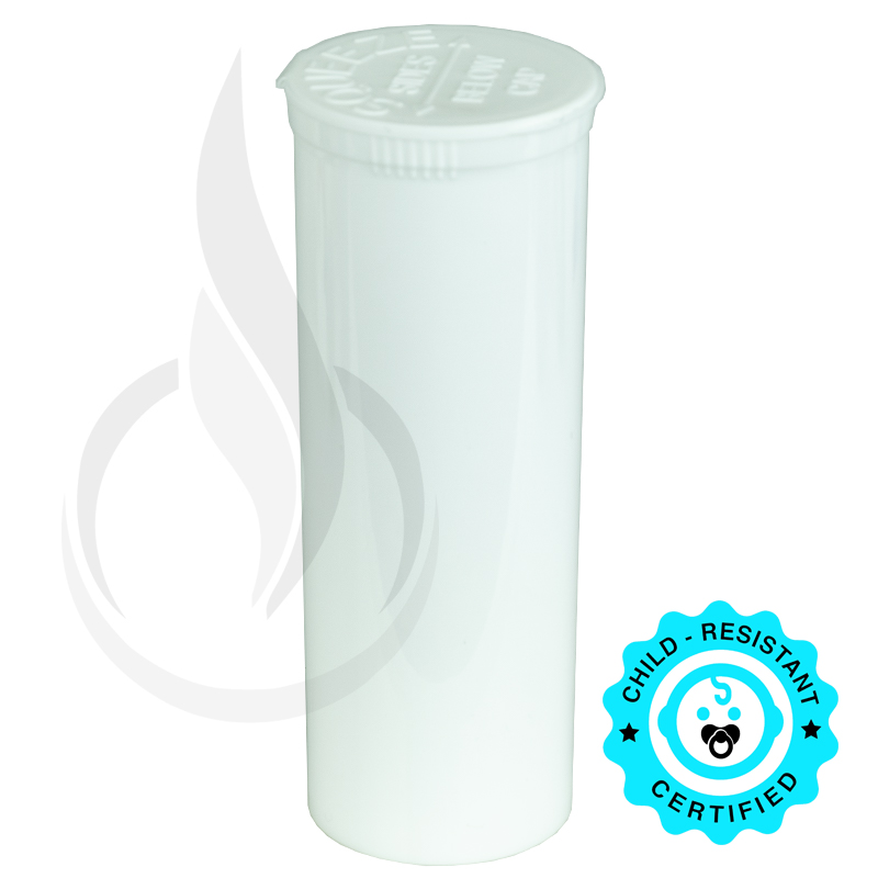 PHILIPS RX® Pop Top Bottle - White - 60 Dram