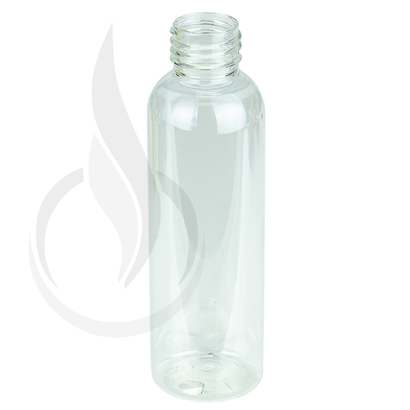 4oz Cosmo Round PET Plastic Bottle 24-410