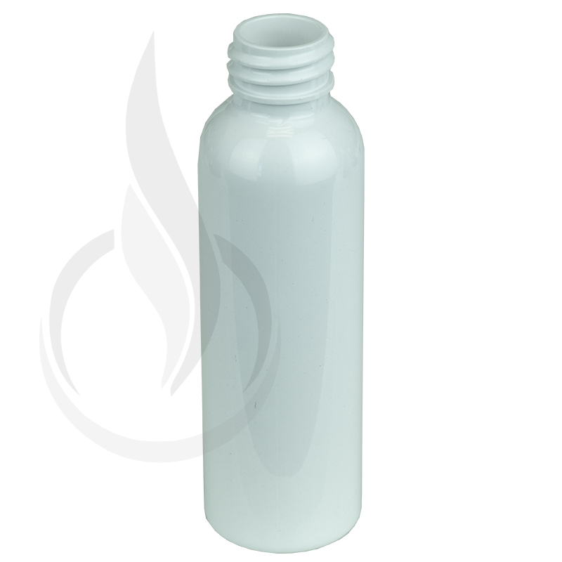 2oz WHITE Cosmo PET Plastic Bottle 20-410