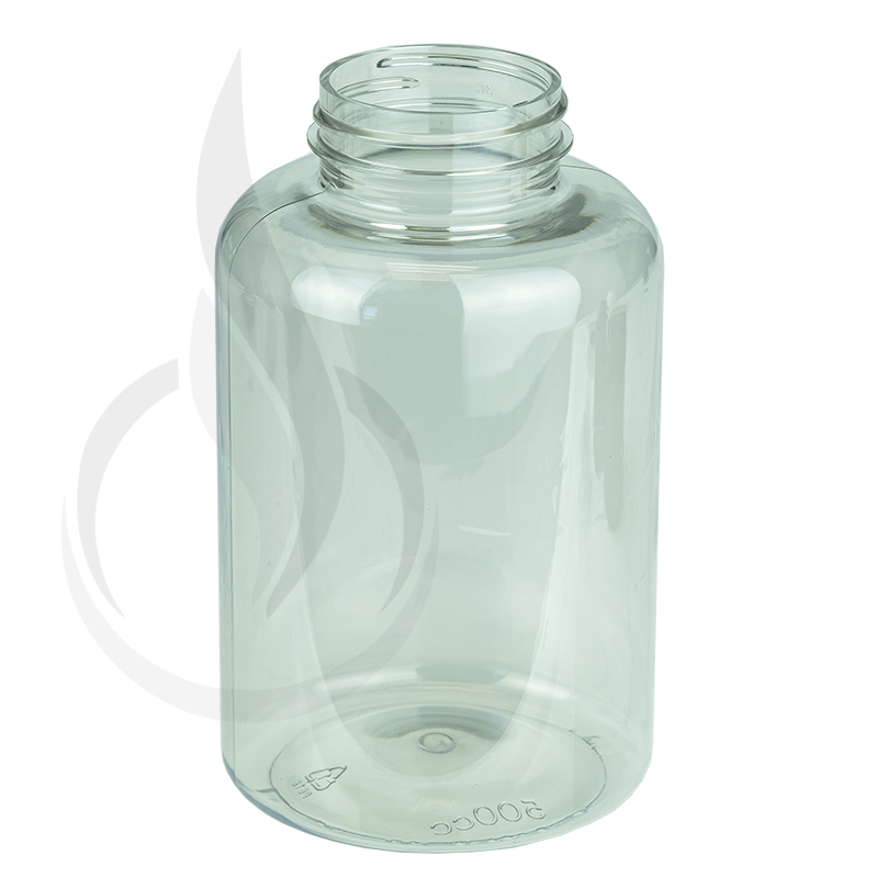 500cc Clear PET Packer Bottle 53-400