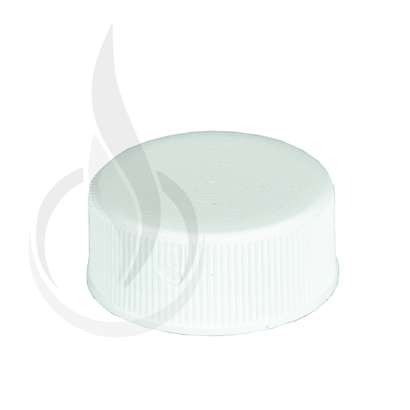 Non CRC WHITE 20-400 Ribbed Skirt Lid with F217 Liner