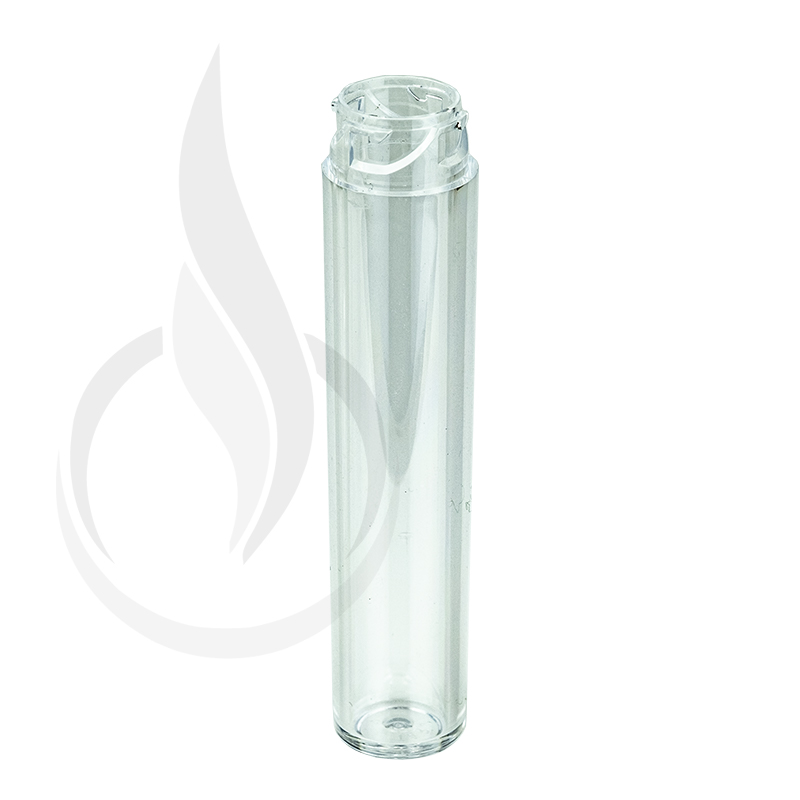 16mm Clear Plastic Vial