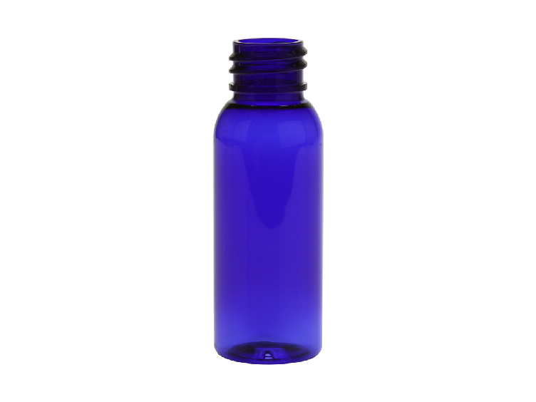 30ml BLUE Cosmo Round PET Bottle 20-410(1500/cs)