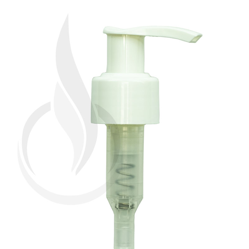 Lotion Pump - 24/410 - White - Smooth - Lock Up - 4.06(1000/cs)