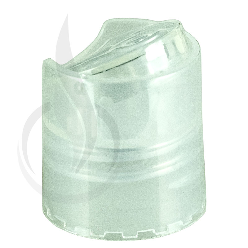 Disc Top - Clear - Smooth Skirt without Liner - 20-410(5,556/case)
