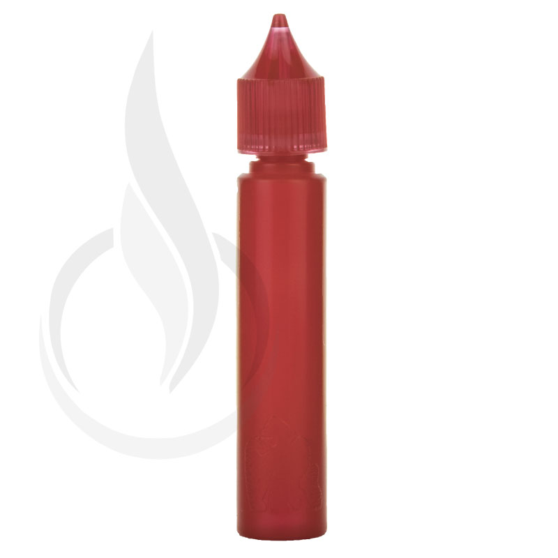 30ML LDPE TRANSPARENT RED CHUBBY GORILLA W/CRC RED CAP